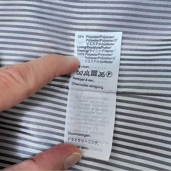 J. Crew Gray Wool Blend Blazer Size 10 - Picture 11 of 11